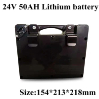 Portable 24V 50Ah Lithium Li Ion Battery Pack with BMS for Folding Electric Wheelchair Mobility Scooter Power Wheelchair+charger