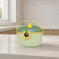OEM SK-C4 Tempat Kotak Wadah Penyimpanan Susu Bubuk Bayi Portabel Sealed Anti Tumpah KECIL MATASATU