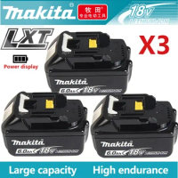 original Makita BL1850 for makita 18v 6ah bl1830 bl1860 bl1850B tool batteries compatible for Makita 18 Volt wireless grinder