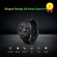 best selling 16GB Smart watch 4G Round Watch Phone heart rate wristwatches Men 1.39 Inch 400*400 relogio inteligente for Android