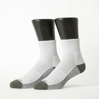 FOOTER 學生運動氣墊襪除臭襪 運動襪 襪子 氣墊襪 (T08)
