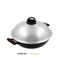 Toolbar - 36CM 嚐 – 雙側耳輕鑄鐵炒鑊 1PC