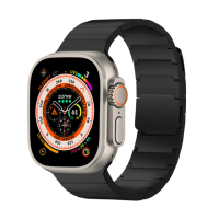 【JTLEGEND】JTL Apple Watch Ultra 2/1_S9/8/7/6/5/4/SE Lux 不鏽鋼磁吸錶帶(42/44/45/49mm)