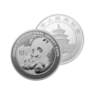 2019 China CIIE Ag.999 30g Silver Panda Commemorative Coin/Bullion 10 Yuan UNC
