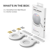 Suitable for HomePod Mini wall-mounted special bracket Apple speaker wall storage bracket base for HomePod Mini Special bracket