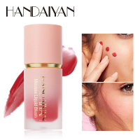 Liquid Blush Concealer HANDAIYAN Natural Contour Easy-to-Apply Matte Blush Liquid Blush