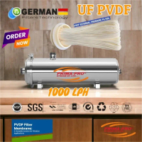 Ultrafiltrasi PVDF Water Pre Filter 1000 LPH UF PVDF 1000 Lph