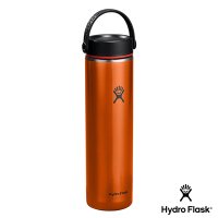 Hydro Flask 24oz/709ml 輕量寬口提環保溫瓶 紅銅棕
