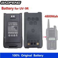 Baofeng UV-9R walkie talkie original battery 4800mAh battery uv9r plus UV-9R rechargeable lithium-ion battery