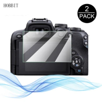 2Pcs Tempered Glass Screen Protector For Canon EOS 5D Mark IV III 5Ds 5DsR 6D 7D II 77D 90D 80D 750D 760D 800D 1200D 1300D 850D