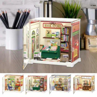DIY Doll House DIY Doll House Dollhouse Miniature Handmade Doll House Kit with Furniture and Accessories Home Bedroom Decor