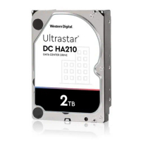 WD ฮาร์ดดิสก์  2TB Ultrastar DC HA210 7200 RPM SATA 6.0Gb|s 3.5" Data Center Internal Hard Drive (1W