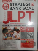 Strategi & Bank Soal JLPT N5–N3 | Buku Belajar Tes Bahasa Jepang | Modul lengkap persiapan Ujian Kom