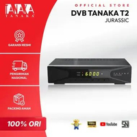 TANAKA DVB Tanaka T-2 Jurassic Set Top Box Type T2 STB Siaran TV Digital Garansi Resmi 1 Tahun