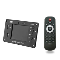 Portable HD Car Lossless Full Format Mp5 Bluetooth 5.0 Calendar Clock Alarm Clock 2.8-Inch TFT Scree