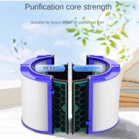 Air Purifier Filter 2-In-1 HEPA Carbon Filter For Dyson Air Purifier Filter TP07 HP07 360° Combi Glass Humidify Fan