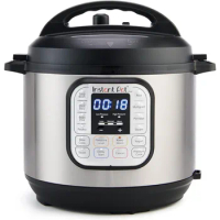 6-Quart 7-in-1 Mini Electric Pressure Cooker Slow Cooker Rice Cooker Electric Steamer Wok Stainless Steel