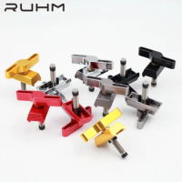 Ruhm For Brompton ACP T Line Small Step Faucet C Buckle Hinge Clip Automatic Rebound Hinge Clamp Aluminium Alloy Bicycle Parts