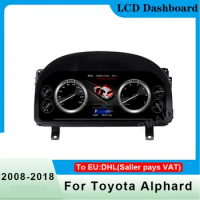 Variant Dashboard Entertainment Speed Digital Screen Car Radio For Toyota Alphard 2008-2018