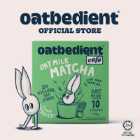 Oatbedient Oat Milk Matcha (30g x 10s) Powder Oat Milk
