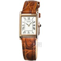 【SEIKO 精工】精工 SELECTION nano universe石英皮帶女錶-粉白面(SSEH006)