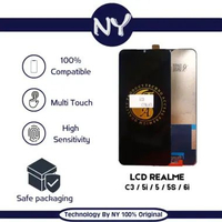NY PREMIUM LCD REALME C3 / 5i / 5 / 5S / 6i BLACK
