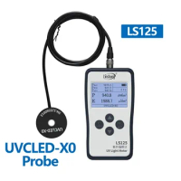 Linshang LS126A UVA Radiometer LS125 UV Light Meter for High Pressure UVC Germicidal Lamp Intensity Energy Dosage