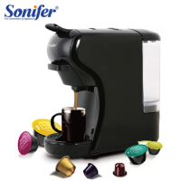 Expresso Coffee Machine Capsule 19 Bar Coffee Maker 3 In1 Multiple Capsule For Dolce Gusto&amp;Nespresso&amp;Powder For Gift Sonifer