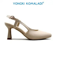 [ ORIGINAL ] YONGKI KOMALADI BIRDIE HEELS YONGKI KOMALADI OL-YSL7057-22 LADIES 37 CREAM
