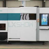 Wholesale enclosed full all cover 3015 raycus ipg 6000 w 8kw 12kw fiber metal tube laser cutting machine 4kw cutter laser