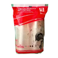 Gelas Plastik Wayang 12 Oz / Gelas Plastik Kopi 340 ml