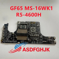 MS-16WK1 for MSI GF65 MS-16W MS-16WK VER:1.0 Laptop motherboard with AMD R5-4600H CPU RX5300M GPU Standalone motherboard 100%