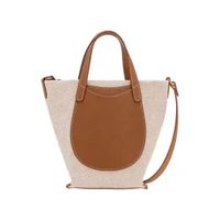 Longchamp Complice Crossbody Bag Canvas Caramel Brown