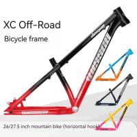 26/27.5 Inch Compatible XC Cyclocross Bike Frame Hardtail Mountain Bike Frame Cycling Accessories MTB Bicycle Conversion