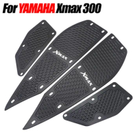 Motorcycle Footrest Pedals pedals CNC Footrest MATS Pedals Aluminum alloy reinforced foot pad for YAMAHA Xmax 300 XMAX300 17-18