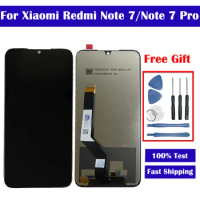 For Xiaomi Redmi Note 7 Note7 LCD Display Screen Touch Assembly LCD Digitizer Touch Screen Parts+10point touch Free Shipping
