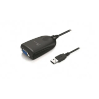 【j5create 凱捷】USB2.0 VGA 外接顯示卡50cm -JUA170