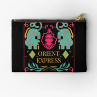 Orient Express Zipper Pouches Packaging Panties Cosmetic Bag Money Pocket Socks Men Wallet Pure Coin Women Key Small Storage
