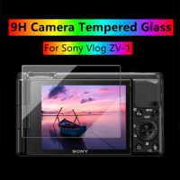 Sony Vlog Camera ZV1 / ZV-E10 Camera Glass Film 9H Hardness Tempered Glass Ultra Thin LCD Screen Protector for Sony ZV-1 Camera