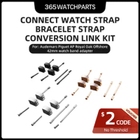 Watch Band Connect Link Kit for AP Audemars Piguet Royal Oak Offshore 42mm Strap Conversion Adapter