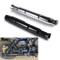 38/40/43/45mm Retro Motorcycle Exhaust Muffler Pipe Cafe racer Modified Tail Exhaust System For CG125 GN125 cb400ss sr400