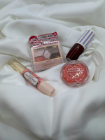 Bundle Makeup Natural Jepang | Candy Doll Color Souffle 302 + Canmake Cream Cheek 05 + Stylist Eyes 