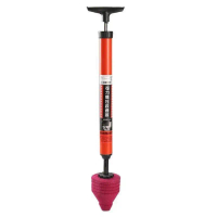 [LOD TRXD 542] Household Pneumatic Toilet Cleaner With Blocked Sewer Pipes Bathroom Tool Snake Drain