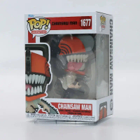 Funko POP Original Chainsaw Man Chase Denji & Pochita Combined Form Peripheral Collectible Figure De