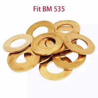10PCS Brass Washers Gasket Rings for Benchmade Bugout 535 Knife AXIS Lock DIY Making