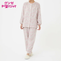 【領券滿額折100】日本製Gunze郡是 100%純棉 女睡衣 長袖睡衣(4季款)-TG4322