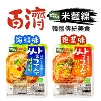 韓國百濟米麵線 92g 2種口味 海鮮味 泡菜味 麵線 韓國 【揪鮮級】