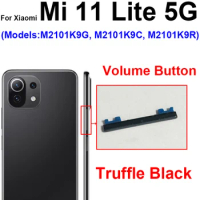 Power Volume Side Buttons For Xiaomi Mi 11 Lite Mi 11 Lite 5G Power Volume Side Keys Replacement Parts