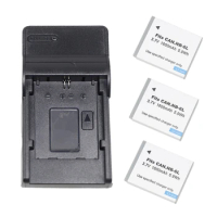 NB-6L NB-6LH Battery + USB Charger for Canon S90 S95 S120 IXUS95 SX170 IS SX240 HS SX260 HS SX270 HS SX280 HS SX500 IS SD770 IS