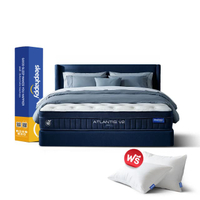 SleepHappy ที่นอนยางพาราและพ็อกเก็ตสปริง สัมผัสเย็น รุ่น Atlantis V2 Pro หนา 11 นิ้ว ให้สัมผัสนุ่มแน